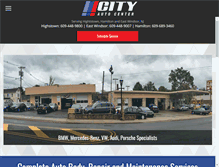 Tablet Screenshot of cityautocenter.com